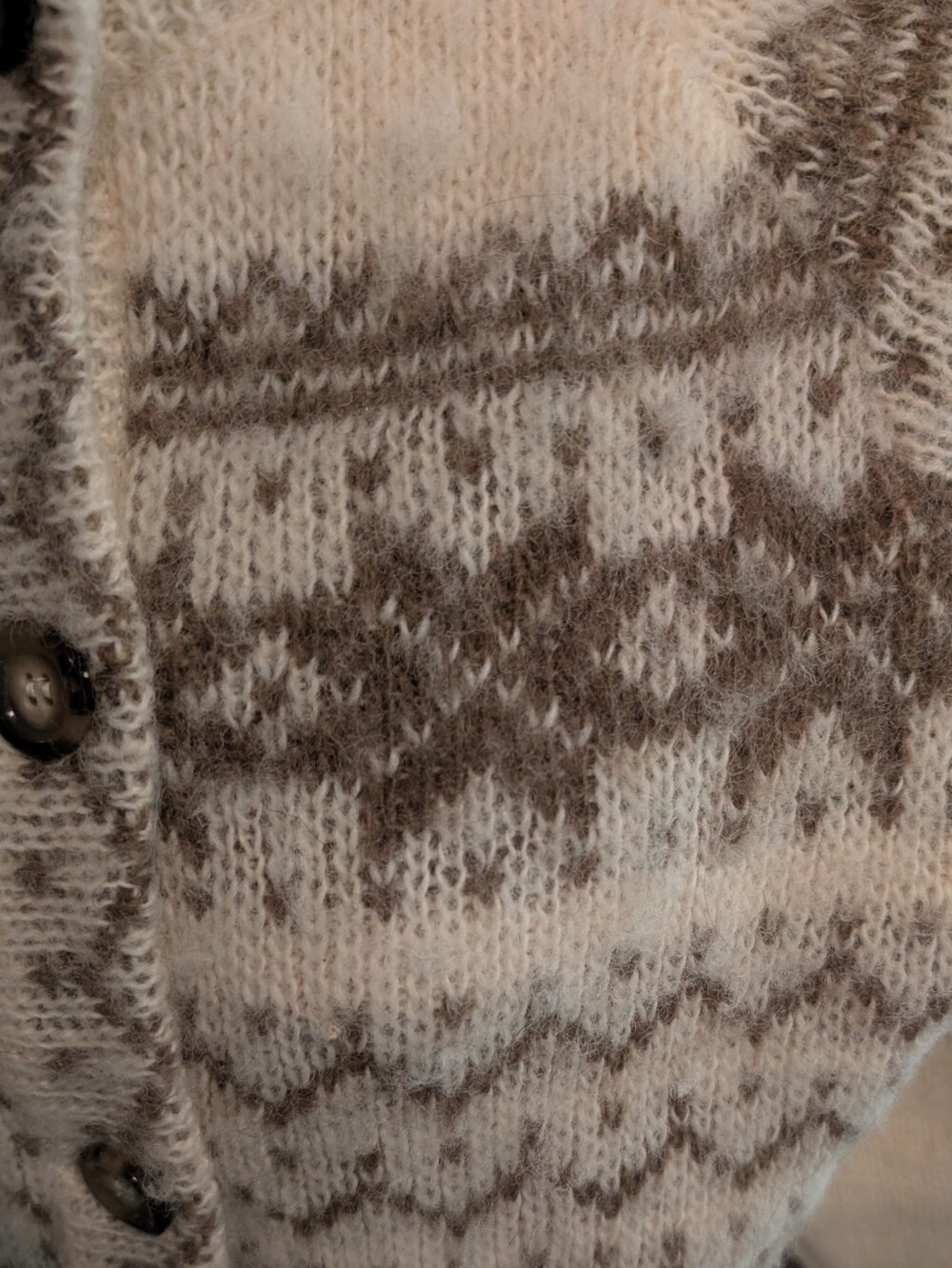 Alafoss Iceland 100% Wool Sweater Cardigan Small Icelandic - Picture 2 of 6